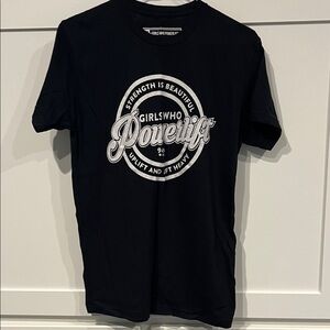 GWPL Girls who powerlift 949 Logo Tee